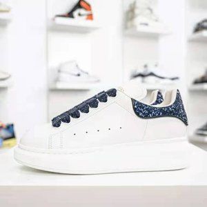 Alexander McQueen , men's styles small blue shoes